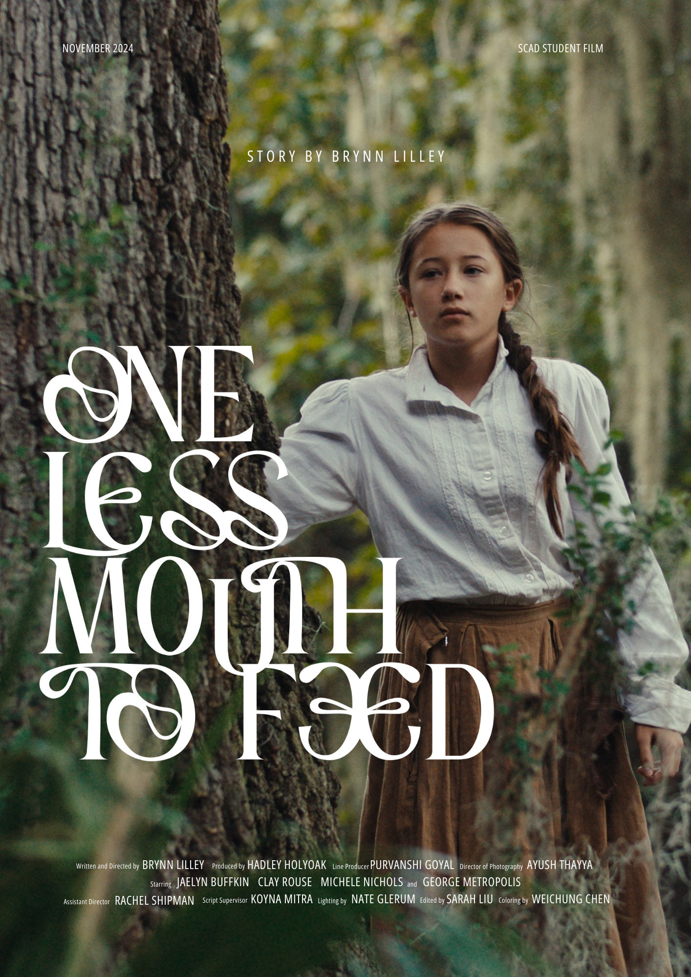 One Less Mouth to Feed alternate film poster